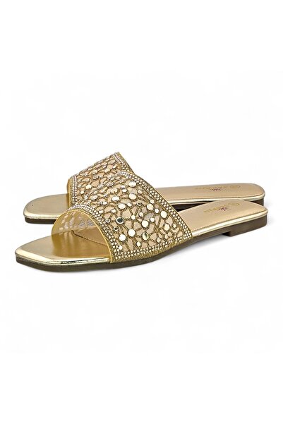 Sunrise Textured Flat Sandal