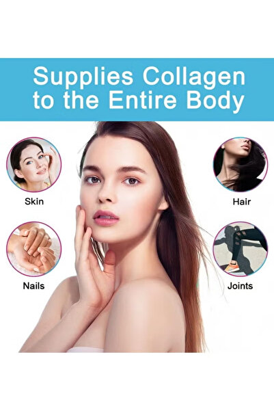 LINE ONE Collagen+Vitamin C Beauty Hair And Nails Vitamins For Women Collagen Up Skin Whitening- 120Capsules