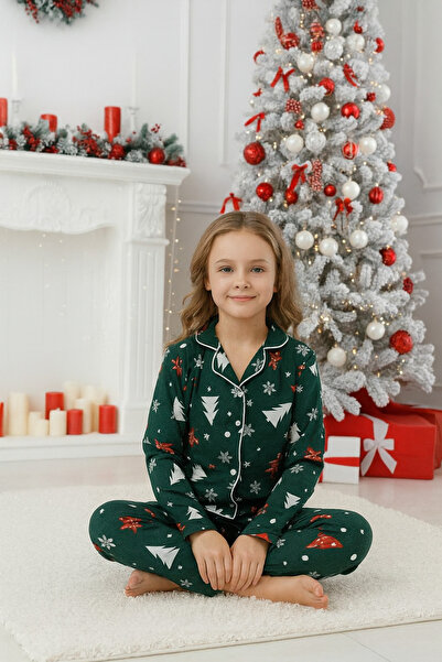 Mışıl Kids Pine Tree Girl's Pajama Set