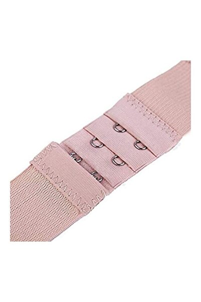 Generic 3-piece elastic bra extender set consisting of 2 hooks and 3 rows