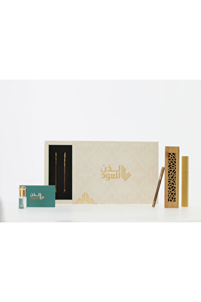Ladun for Oud أعواد مروكي vip (16 ربطات) + هدية (مبخرة ومسك)