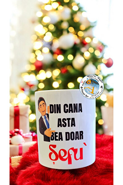 Atelierul lui Amzurică CANĂ PERSONALIZATĂ PENTRU ȘEF