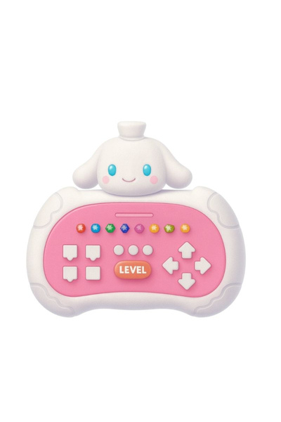 OEM Joc interactiv cu iepuraș, lumini colorate și niveluri - jucărie educativă