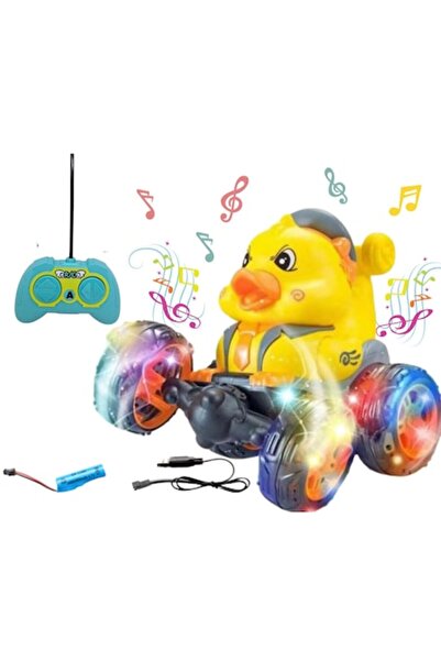 ERGINO RC Stunt Car, 360° Rotation, Lights and Sounds, Rechargeable Battery, ...