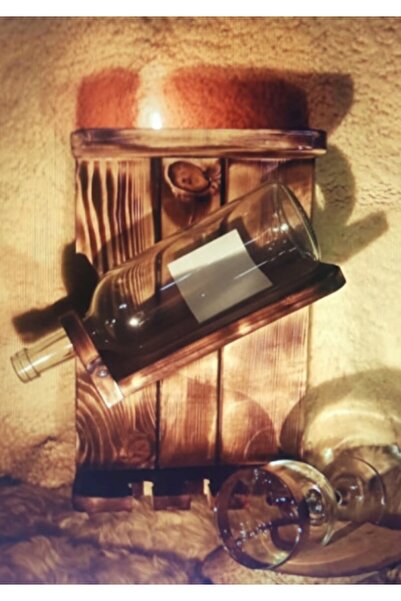 pagus AHŞAP RUSTİK ŞARAPLIK MUMLUKLU