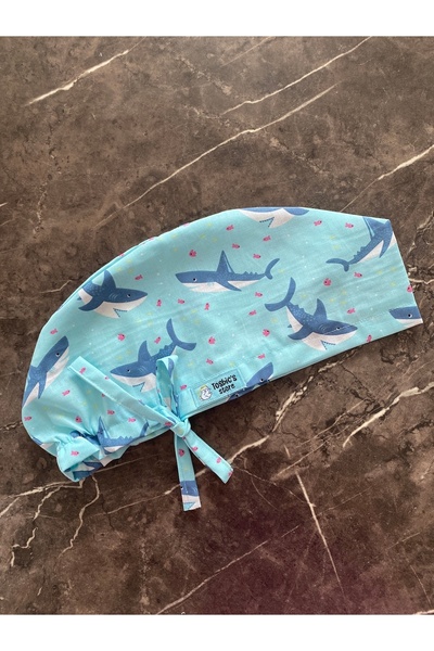Tosbics Store Shark Cerrahi Bone (İthal Kumaş)