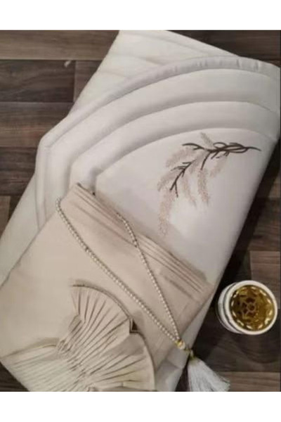 GENERAL مجموعة لافندر حصرية، سجادة صلاة مع ثوب صلاة،