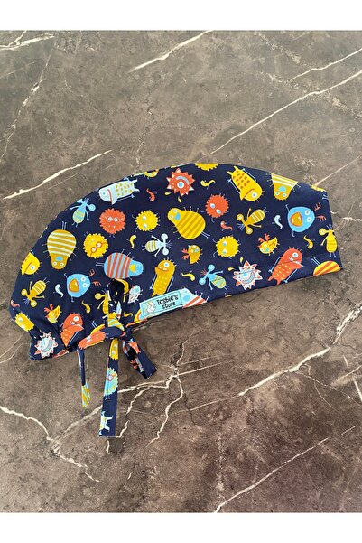 Tosbics Store Mikroplar Cerrahi Bone (İthal Kumaş)