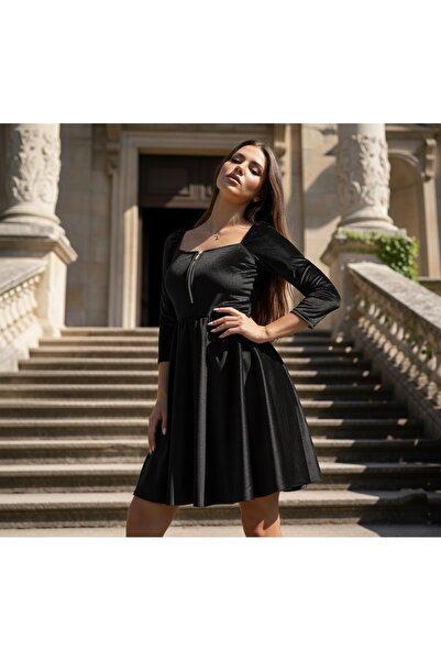 NEW Rochie scurta catifea s