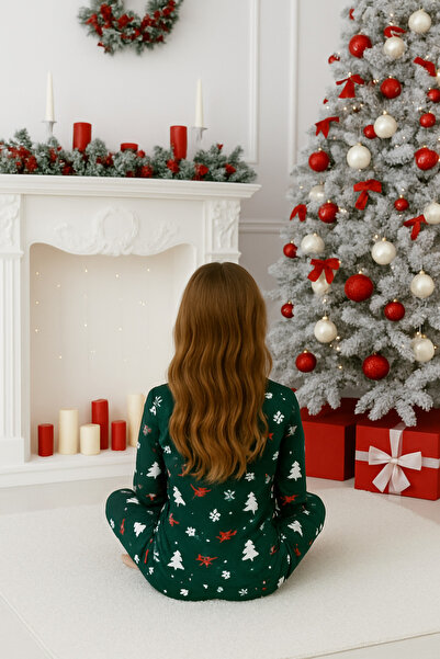 Mışıl Kids Pine Tree Girl's Pajama Set