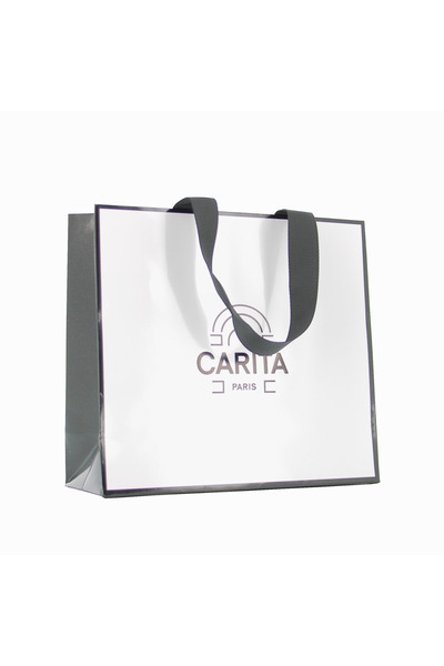 Carita Paris, Carita, Shopping, GWP Cardboard Bag, Ivory, Size S