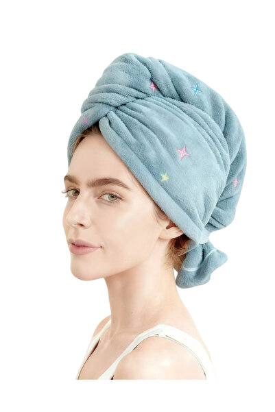 OKGO Microfiber Hair Drying Towel for Hair Drying cap for Beach and Sea Pool Cap