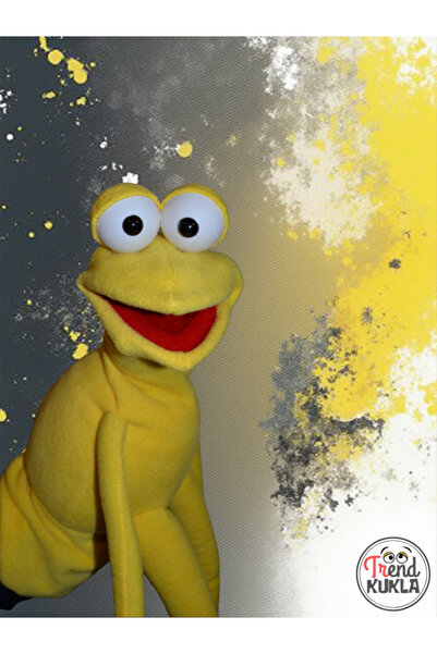 Trend Kukla "Sarımsak" El Yapımı Kukla – Çift Kol Hareketli, Ayaklı, Oynar Ağ...