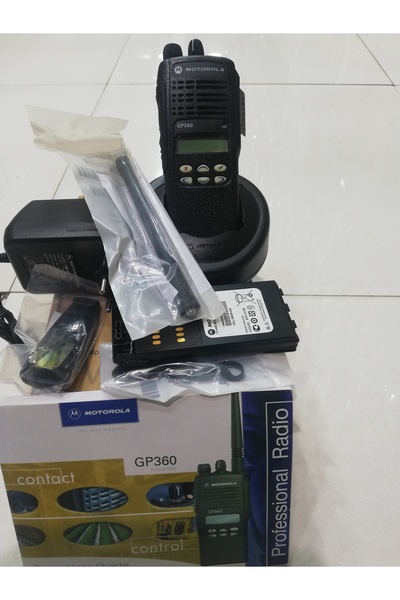 Motorola GP360 HANDLE- جهاز راديو محمول VHF.