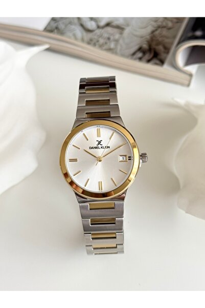 Daniel Klein Gold Gümüş Renk Kadın Kol Saati