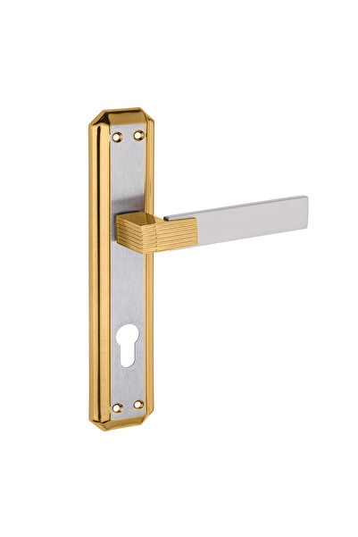 zerafev PREMİUM AHENK GİZEM AYNALI KAPI KOLU (ODA-WC-YALE KİLİT TİPLERİ)(TAKI...