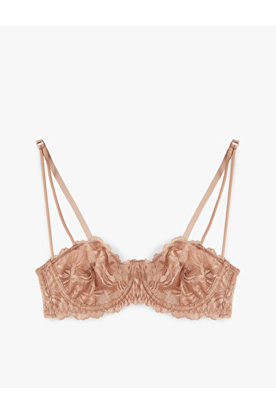 Koton Lace Detailed Unpadded Underwire Bra