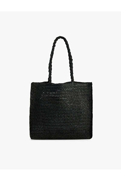 Koton cu curele Răchită împletită tote bag