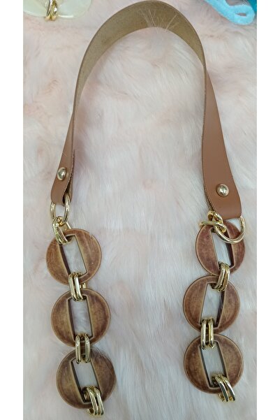 Müjde Tuhafiye Suni Deri Akrilik Örgü Çanta Ve Deri Çanta Sapı 60 Cm ( 1 Adet...