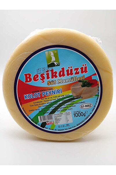 Beşikdüzü Süt Mamülleri Yarım Yağlı Taze Kolot Peyniri 1000 Gr