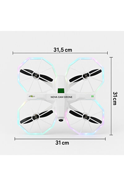 s-Eye Nova Cam Drone, RGB LED, Wi-Fi Camera, 3 Speeds, 2.4 GHz