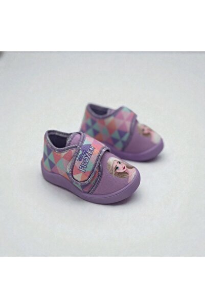 Rexba Girl Children's Home Nursery Kindergarten Wool Slippers with Characters