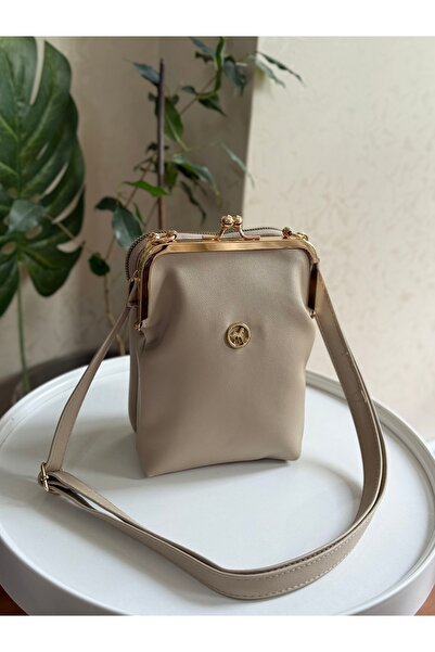 Bagnest Clip-On Three-Eye Faux Leather Women's Shoulder Bag