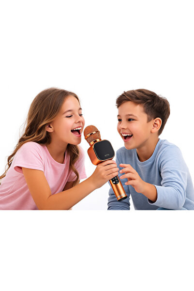 OEM Microfon wireless Q009 Boxă Bluetooth HIFI karaoke roșie – Funcții de înr...