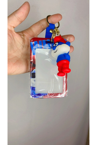 synshop Breloc din silicon Sirin Baba Sirinler, suport pentru carduri, ornament pentru geanta, cadou pentru locul de munca, spital, scoala