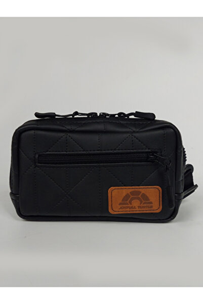 JOYFULL TURTLE Black Joy El ve Bel Cüzdan / Çanta - Siyah - Turuncu