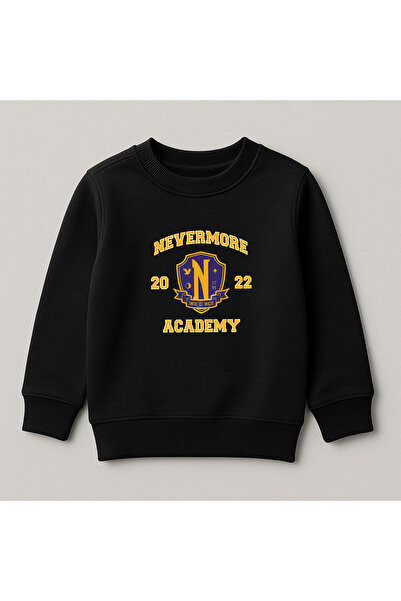 SVART WEAR Сряда Печатна велосипедна яка 100% памук Детска суитшърт