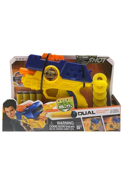 Zuru , X-Shot Excel Dual, Toy Gun, For Boys, 8+ years