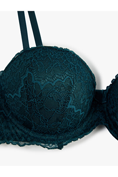 Koton Σουτιέν με δαντέλα χωρίς καλώδια με επιπλέον γέμιση