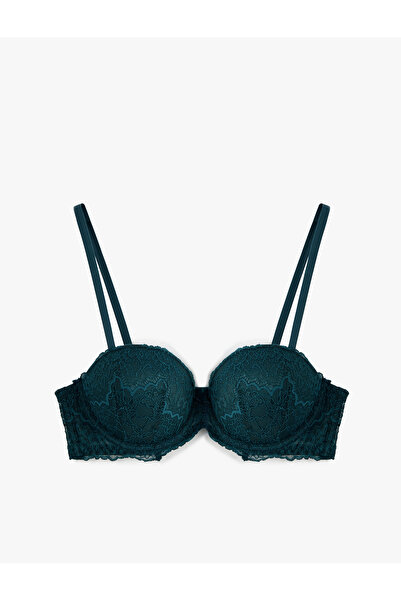 Koton Σουτιέν με δαντέλα χωρίς καλώδια με επιπλέον γέμιση