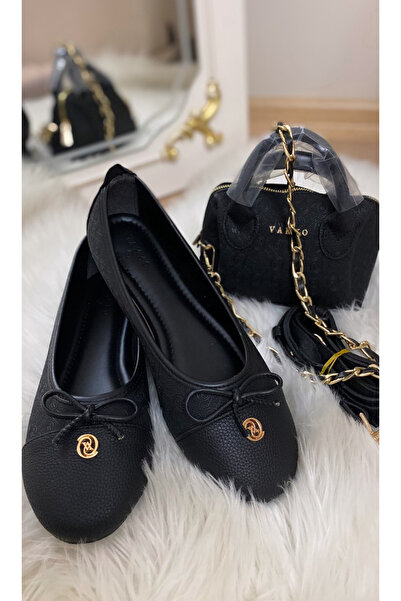 GKBUTİK Çok kullanışlı şık babet siyah