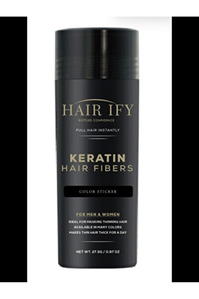 Hairify , fibre de păr brunet din keratină pentru păr rar, rezistente la vânt și ploaie, 27.5g