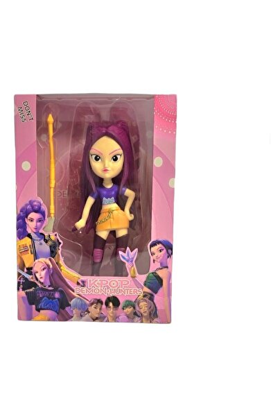 Amigo Set of 3 K-Pop Demon Hunter Girl dolls, multi-colored, 18 cm