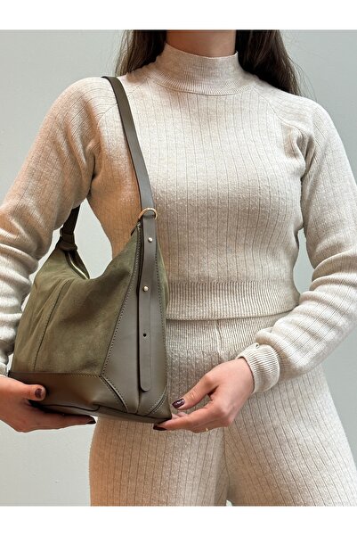 MaVaux Moka 100% Genuine Leather Stylish Detailed Shoulder Bag