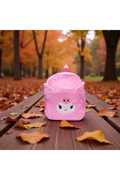 Kuzey Tacı Cute Kuromi Animal Figure Plush Mini Backpack - Soft and Colorful ...