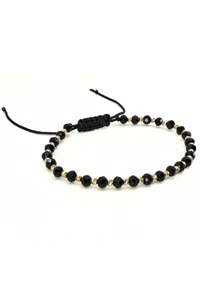 Handmade Brățară cu Șnur și Biluțe de Lux 00189