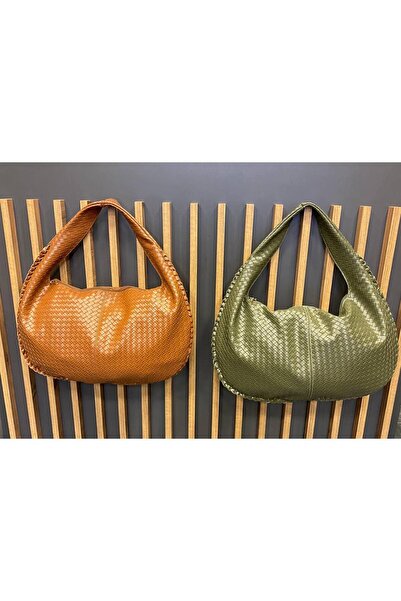 SHIKIRTI Large Size Knitted Patterned Retro Women's Shoulder Bag