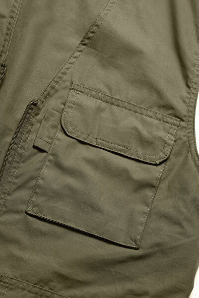 HAMİTOGULLARI Summer Khaki Vest