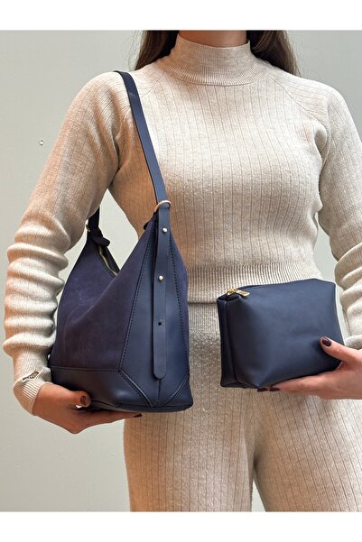 MaVaux Moka 100% Genuine Leather Stylish Detailed Shoulder Bag