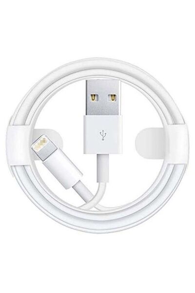 Generic iPhone charging cable with USB-C connector (white)