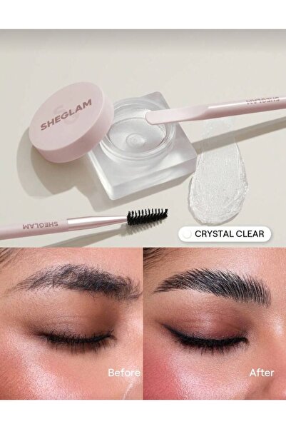 SHEGLAM Set me up brow hold crystal crystal waterproof eyebrow gel