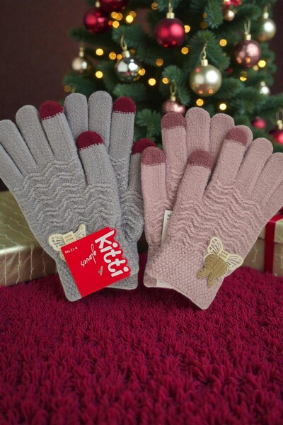 QUB CLUB Girl's Gloves 2 Pieces Gloves