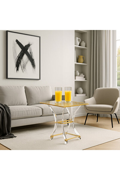 Gerenic Luxury acrylic table set, 4 pieces