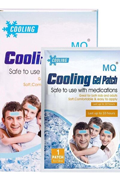 MQ Fever Cooling Gel Patches - Forehead Cooling Gel Strips for Fever (Unisex)
