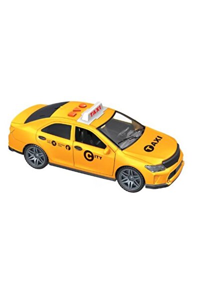 OEM Yellow toy taxi car with sounds and lights 33x12.5x17cm