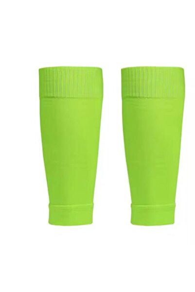 OEM Jambiere pentru fotbal, adulți, 37 cm, mărime universală, verde neon